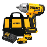 Chave De Impacto 2 Baterias 20v 5ah Dewalt Dcf900 Bivolt