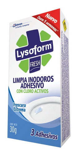 Limpia Inodoros Lysoform Adhesivos (cod 6063)