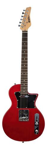 Guitarra Eléctrica Newen Frizz Lenga Maciza Patagónica S/s Red Wood Material Del Diapasón Palo De Rosa Orientación De La Mano Diestro