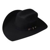 Sombrero Texana Goldstone Dallas Negra 100% Lana.
