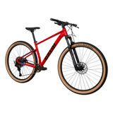 Bicicleta Explorer Pro Sl 11v Cues Freio Hidráulico 2024 Cor Vermelho Tamanho Do Quadro 19