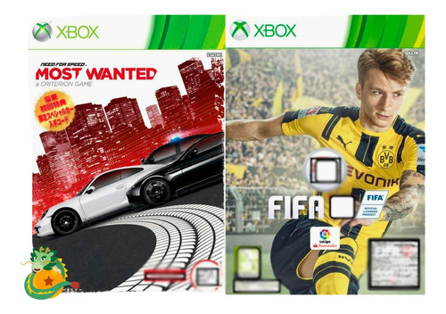 Fifa 17 - Need For Speed Most Wanted Xbox 360 Original
