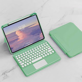 Funda Con Teclado Marca Disonbeir/ Para iPad 10th 10.9 /mint