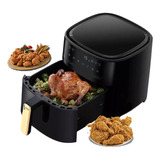 Freidora De Aire Sin Aceite Electrica Digital Lagom Af339d Air Fryer 8l Multifuncional 2400w 8 Programas De Cocción 30°c-200°c Temperatura Ajustable Calentamiento De Circulación 360° Pantalla Táctil