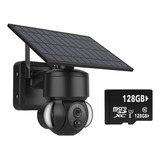 Câmera Solar 4g Sim / Wi-fi Wireless Wireless Cctv Nuvem