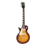 Guitarra Vintage Lv100 Lv100tsb Zurda Tobacco Sunburst