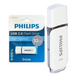 Pendrive Philips Usb 2.0 32gb / Snow