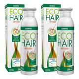 Shampoo Eco Hair Crecimiento Pelo Anticaida Ecohair 2 X200ml