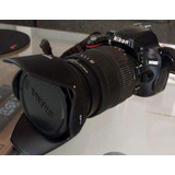  Nikon D5100  Color  Negro Mas Lente Sigma 