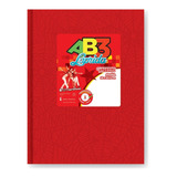 Cuaderno Laprida Ab3 Abc Tapa Dura Araña X 50 Hjs Rayadas Color Rojo