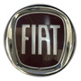 Llavero Cuerotrenzado Carro Fiat Emblema Rojo