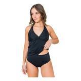 Malla Tankini Lisa Escotada Con Tiro Culote - Agatha 6998