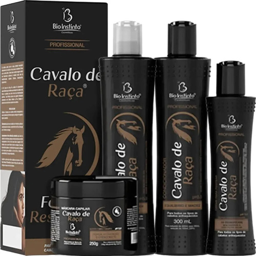 Kit Capilar Cavalo De Raça