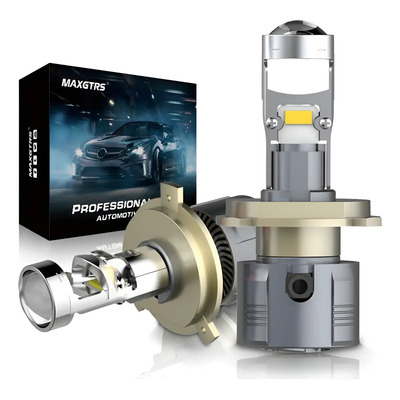 Kit Faros Led H4 Hb2 Haz Alto-bajo Mini Proyector Canbus | Meses sin interés