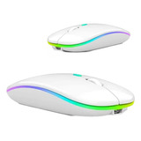 Mouse Sem Fio Recarregável Wireless Led Rgb Ergonômico Novo