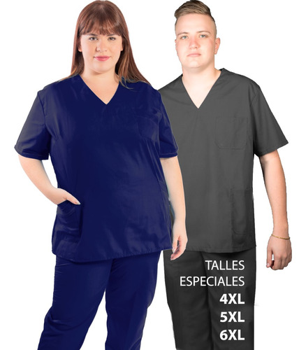 Ambo Médico Arciel Color 4xl 5xl 6xl Hombre/mujer- Presente!