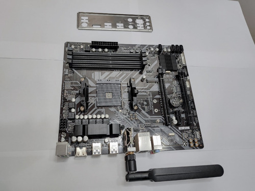 Placa Mãe Gigabyte B450m Ds3h Wi-fi Amd Am4, Micro Atx, Ddr4