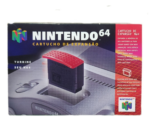 Expansor Nintendo 64 Original Cartucho De Expansão N64