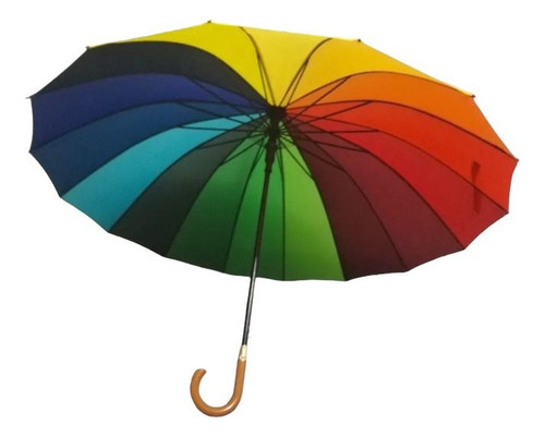 1 Paraguas Super Sombrillas Pride Gay Colores Arcoiris Lgbt