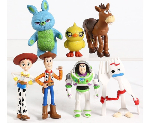 Set Toy Story 4, 7 Unidades