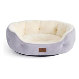 Bedsure - Cama Lavable Para Perros Y Gatos Pequeños Color Lila Diseño Pequeña