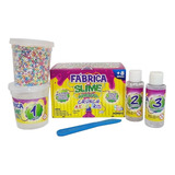 Slime Kimeleka Fábrica Crunch Arco Iris Acrilex - Artkids