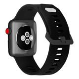 Correa Compatible Iwatch Apple Watch 42/44/45mm-l Negro