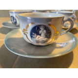 Juego De Café Vintage De Porcelana Incompleto