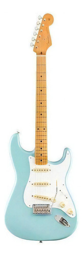 Guitarra Elétrica Modificada Fender Ventera 50 Stratocaster Color Daphne Blue Maple Fingerboard Material