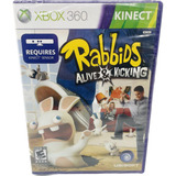 Jogo Rabbids Alive E Kicking Kinect Xbox 360 Mídia Física