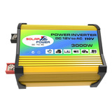 Inversor De Corriente Para Coche Dc12v A Ac 110v 3000w Dual