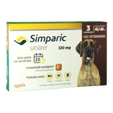 Simparic Antipulgas 120mg C/3 Comprimidos - 40/60kg