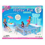 Juguete Set De Piscina Para Casa De Muñecas 