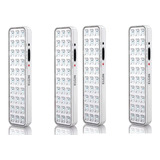 Kit 4 Luminaria Elgin Led De Emergencia 30 Leds 2w