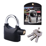 Candado Alarma Bicicletas Motos Puertas Alarm Lock Negro