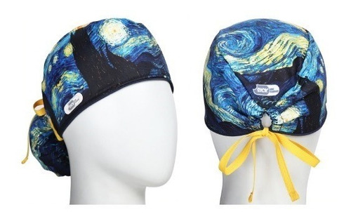 Gorros O Cofias Clínicos Quirúrgicos / Noche Estrellada