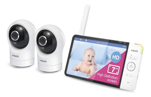 Vtech Rm7764-2hd 1080p Smart Wifi Acceso Remoto 2 Cámaras