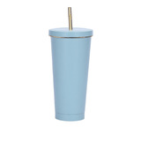 Vaso Termo Popote Acero Inoxidable Tipo Starbucks 750ml 