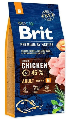 Alimento Perro Brit Premium Adulto Medium 15kg. Np