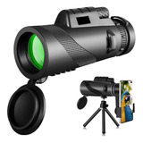 Monocular Telescopio 40x60 Hd Impermeable Para Celular