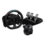 Volante Y Pedalera Logitech G923 + Palanca De Cambios