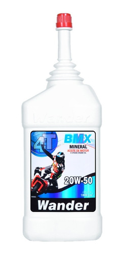 Aceite Wander Moto Mineral 20w50 1lt X12 Unidades M Coyote