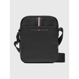 Bolso Mini Reporter Corporate  Negro Tommy Hilfiger