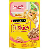 Alimento Friskies Ao Molho Para Gato Adulto Salmão Sachê 85g