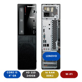 Computador Lenovo E73 I5 4ª Geração 16gb Ssd 240gb Com Wifi