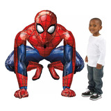 Balão Metalizado Super Heroi  Festa Crianca Homen Aranha 