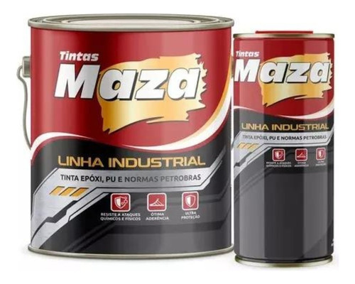 Massa Auto-nivelante Epóxi+endurecedor Branca Maza 3,6l