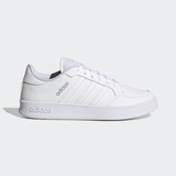 Tenis adidas Breaknet Color Cloud White/cloud White/silver Metallic - Adulto 2.5 Mx