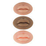 3 Piezas De Labios Falsos, Labios De Silicona 3d Para Prctic