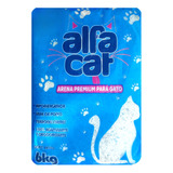 6 Kg Alfa Cat Arena Premium Para Gato 